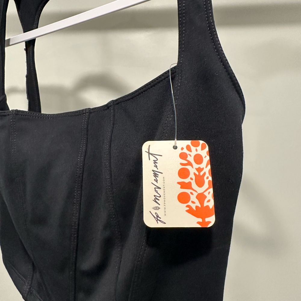 Care FP What a Feeling Bustier by FP
Movement at Free People, Black, S - Picture 3 of 10